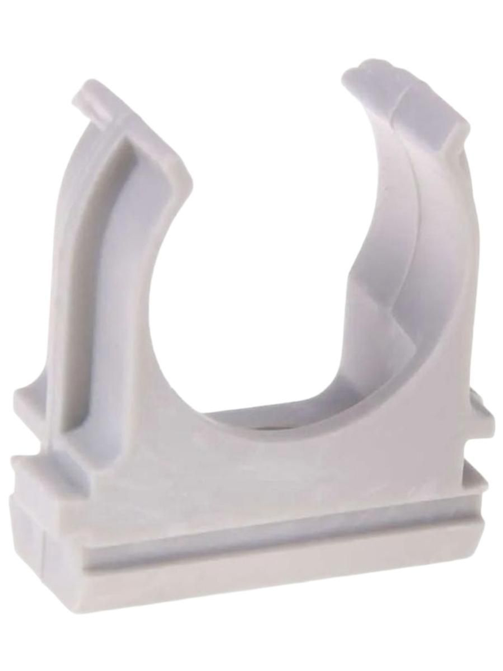 Держатель для труб (клипса) d20мм сер. Урал Пак АТ-50120-100