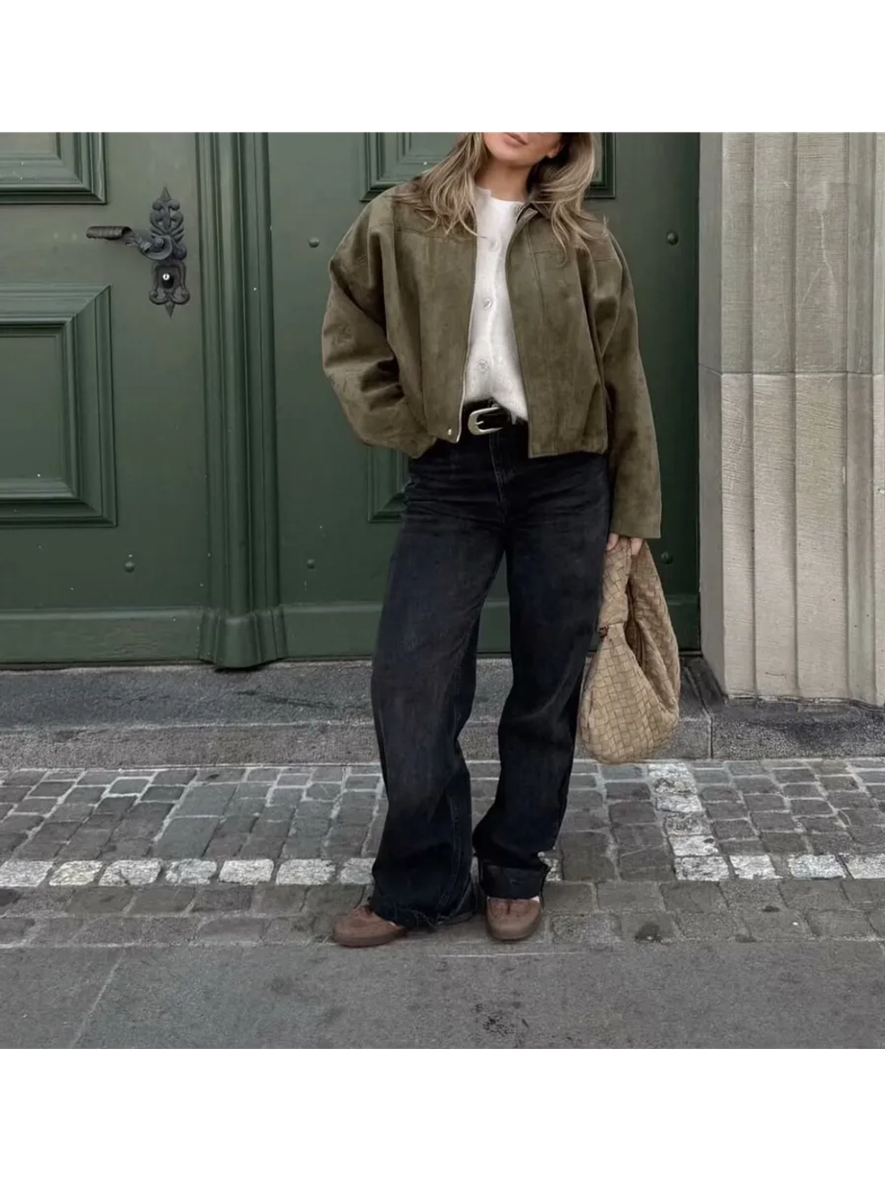 Куртка-бомбер оверсайз