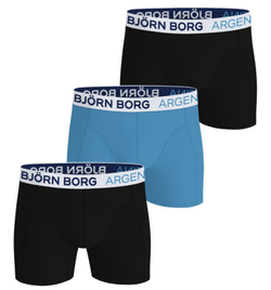 Мужские спортивные боксеры Björn Borg Cotton Stretch Argentina 3P - multicolor