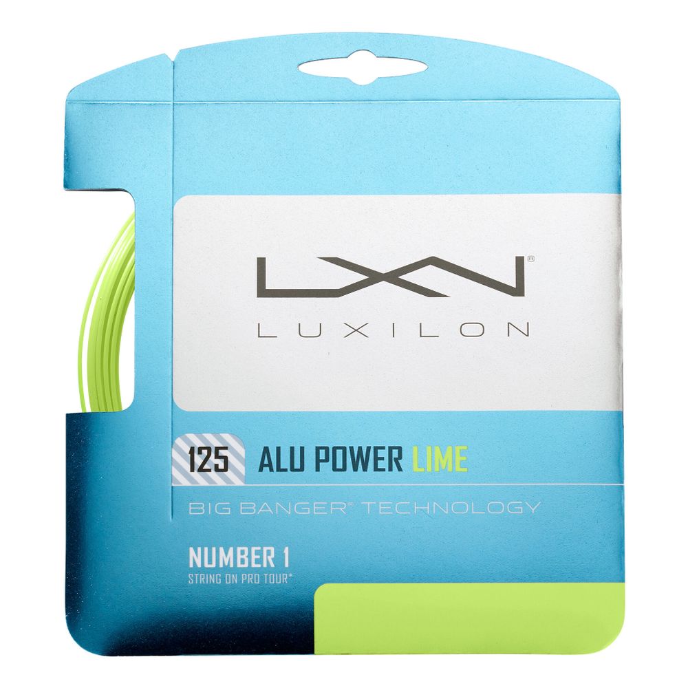 Струны теннисные Luxilon Alu Power String Set 12,2m - Lime