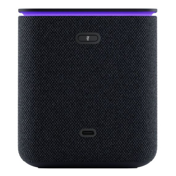 Умная колонка Яндекс Станция Миди с Алисой с Zigbee (YNDX-00054BLK) черный