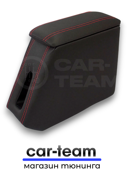 Подлокотник (бар) Лада Гранта, Granta FL, Лада Калина 1-2, Датсун из ткани с красной ниткой "Аламар"