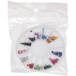 Украшение для нейл-арта «Nail Art Design», стразы, цвет микс, в пакете, 6*6см