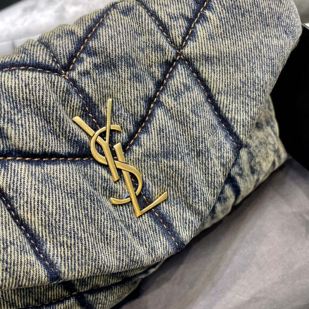 Yves Saint Laurent Loulou Puffer Bag 23 cm