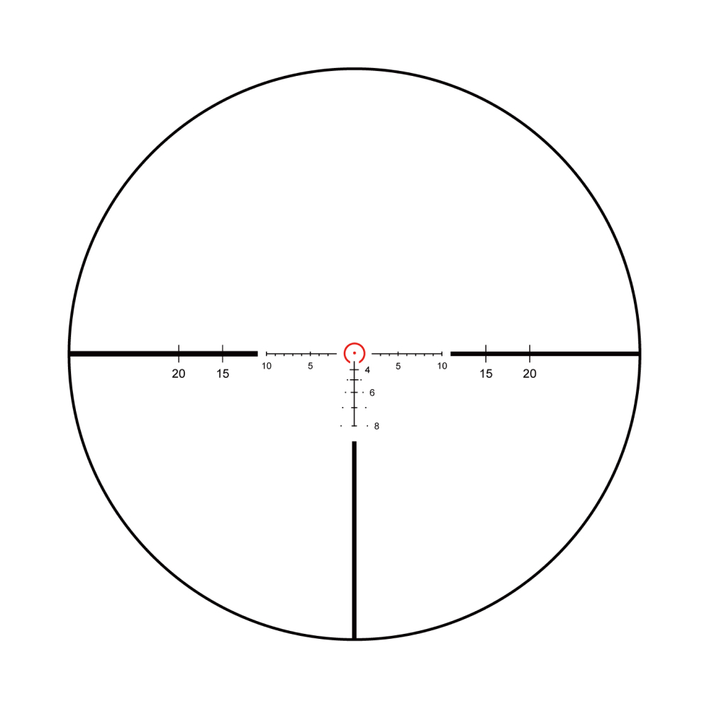 Оптический прицел Vector Optics Continental 1-8x24 ( Сетка VEC-T8M / с подсветкой )