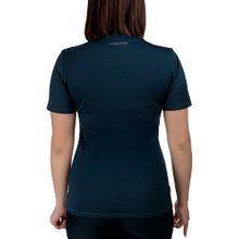 Футболка женская HEAD Club 22 T-Shirt W 814725-NV-M, р.M, 100% полиэстер, темно-синий