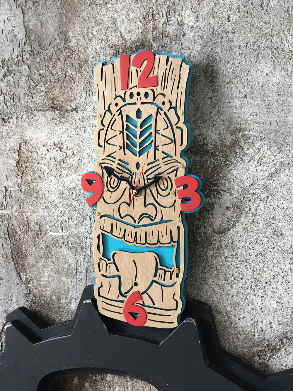 Настенные часы Tiki 40×20 см