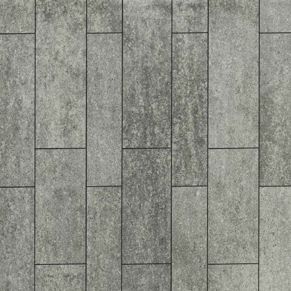 Тротуарная плитка ПАРКЕТ - Искусственный камень Шунгит, комплект из 4 видов плит