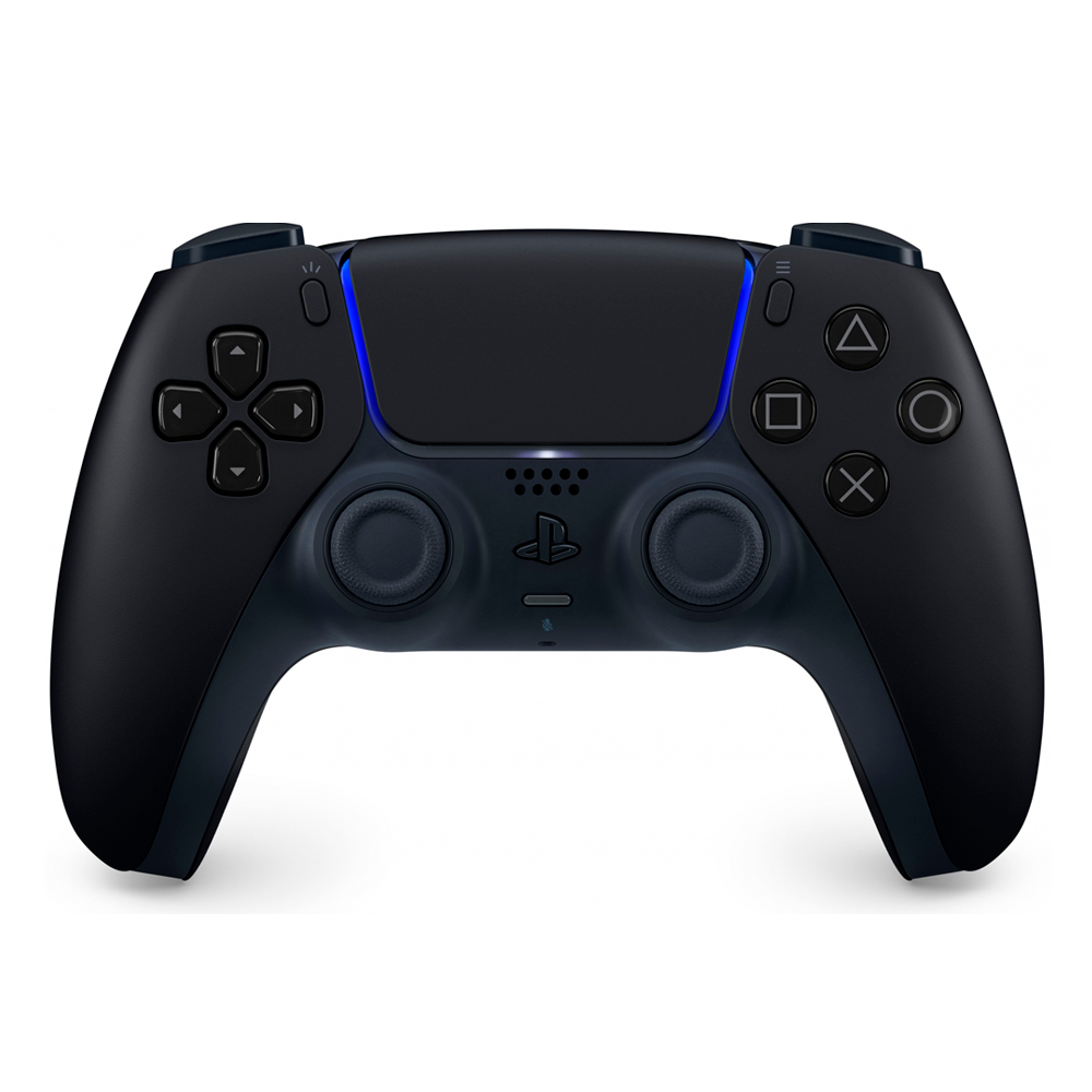 Беспроводной геймпад Sony DualSense для игровой консоли PlayStation 5, Midnight Black (Черная полночь)