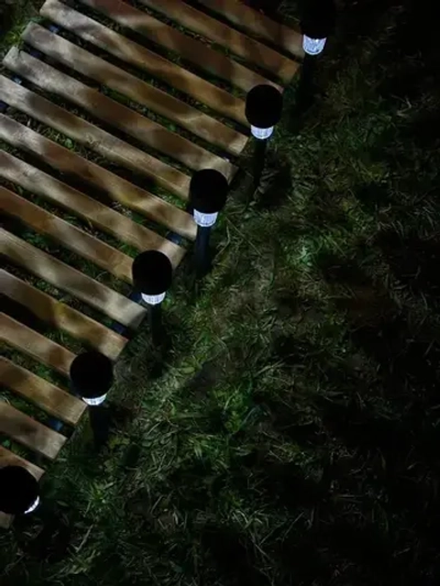 Светильник на солнечной батарее уличный / фонарики садовые 12шт