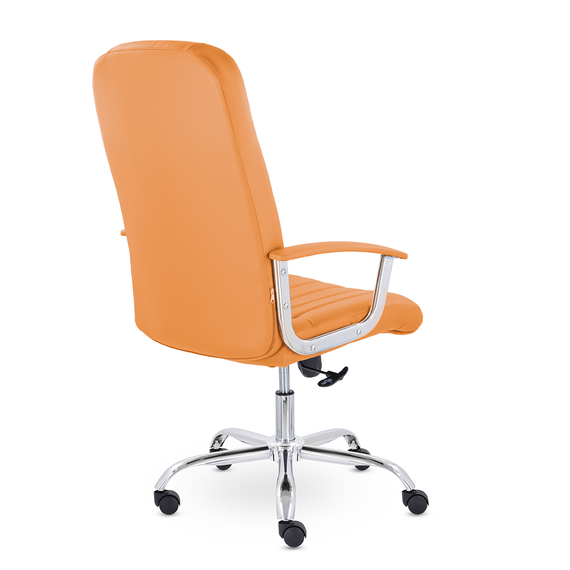 Кресло СН-277 Бостон В Айс хром S-0432 (оранжевый)