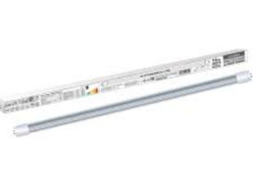 Лампа светодиодная Народная НЛ-Т8 10Вт 230В 4000 К-G13 600мм прозрачное стекло TDM