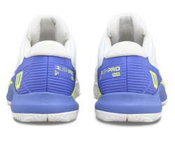 Мужские кроссовки теннисные Wilson Rush Pro Ace - white/blue/yellow