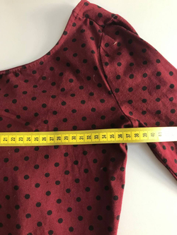 Топ Forever21 в горошек, маркировка М, визуально 46 размер