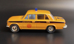 Модель автомобиля "ВАЗ 2101" (ГАИ милиция), масштаб 1:43, металл, пластик, СССР, 1980-1990 гг.