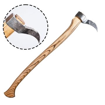 Крюк-зацеп для брёвен (багор зубчатый), ПЕТРОГРАДЪ, 600г, 450мм Zzz М00022826