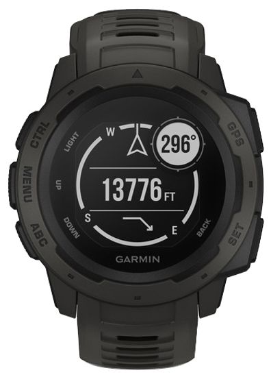 Умные часы Garmin Instinct, Graphite