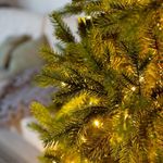 Елка с гирляндой «Грацио» (Литая+пвх) от 1.2 до 2.4 м