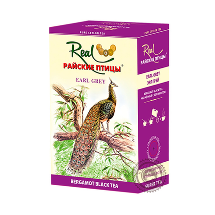 Чай черный с бергамотом Real Райские Птицы, 250 г