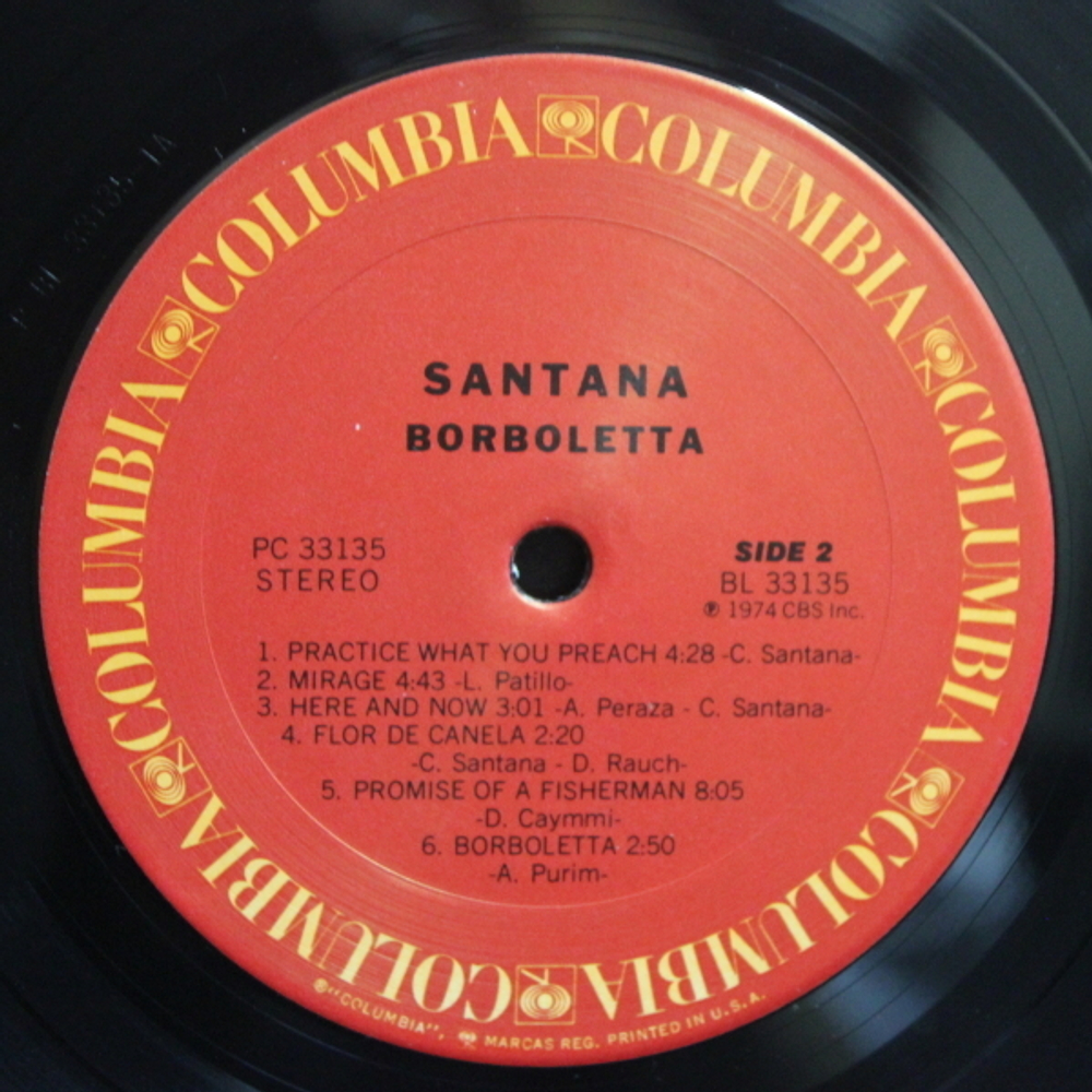 Santana / Borboletta (LP)