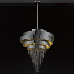 Люстра 68044 black chrome