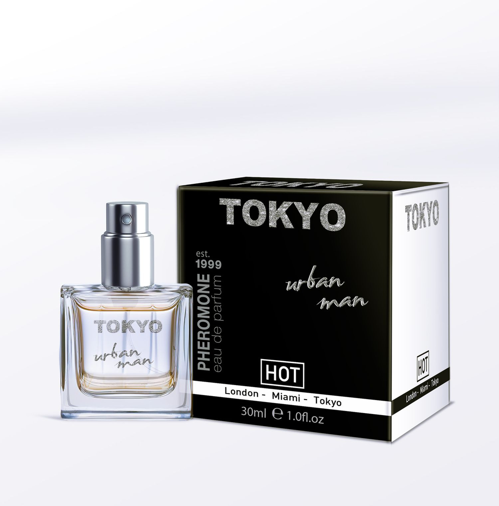 HOT Tokyo Urban - Духи c феромонами, мужские, 30 мл