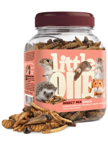 Little One Лакомство для грызунов Смесь насекомых 75г