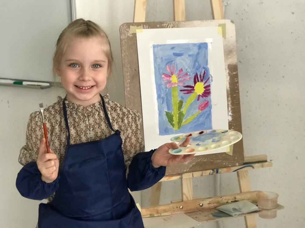Курс: Рисование, Лепка и Аппликация для детей 5,5-10 лет