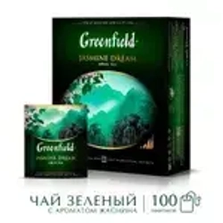 Чай в пакетиках зелёный Greenfield Jasmine Dream, 100 шт