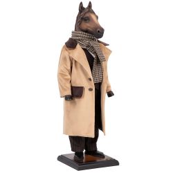 Кукла интерьерная коллекционная Конь Сэр Джон