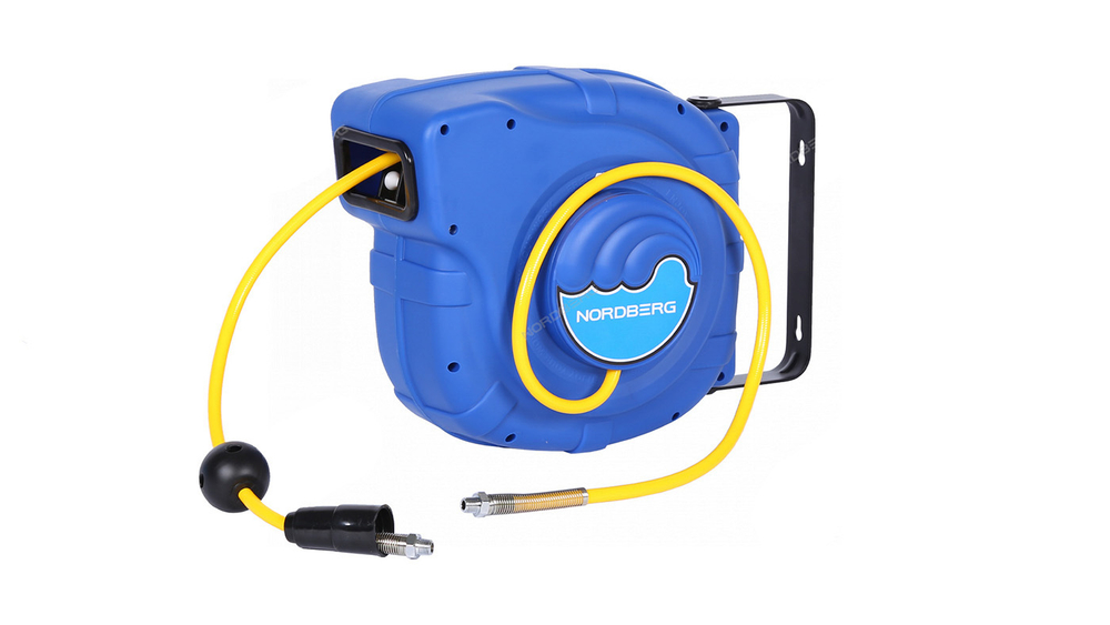 NORDBERG (HR0825HPVC) Шланг воздушный на катушке ПВХ диам. 8x12мм 25+1 м (26 м)