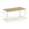 Rift Direct Стол руководителя RF.SR-023 Дуб Винченцо/Металл Белый 1380*800*750