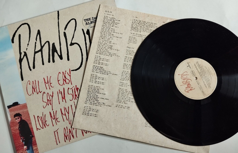 Винтажная виниловая пластинка LP Rainbirds Call Me Easy Say I am Strong Love Me My Way It Aint Wrong (Germany 1989)