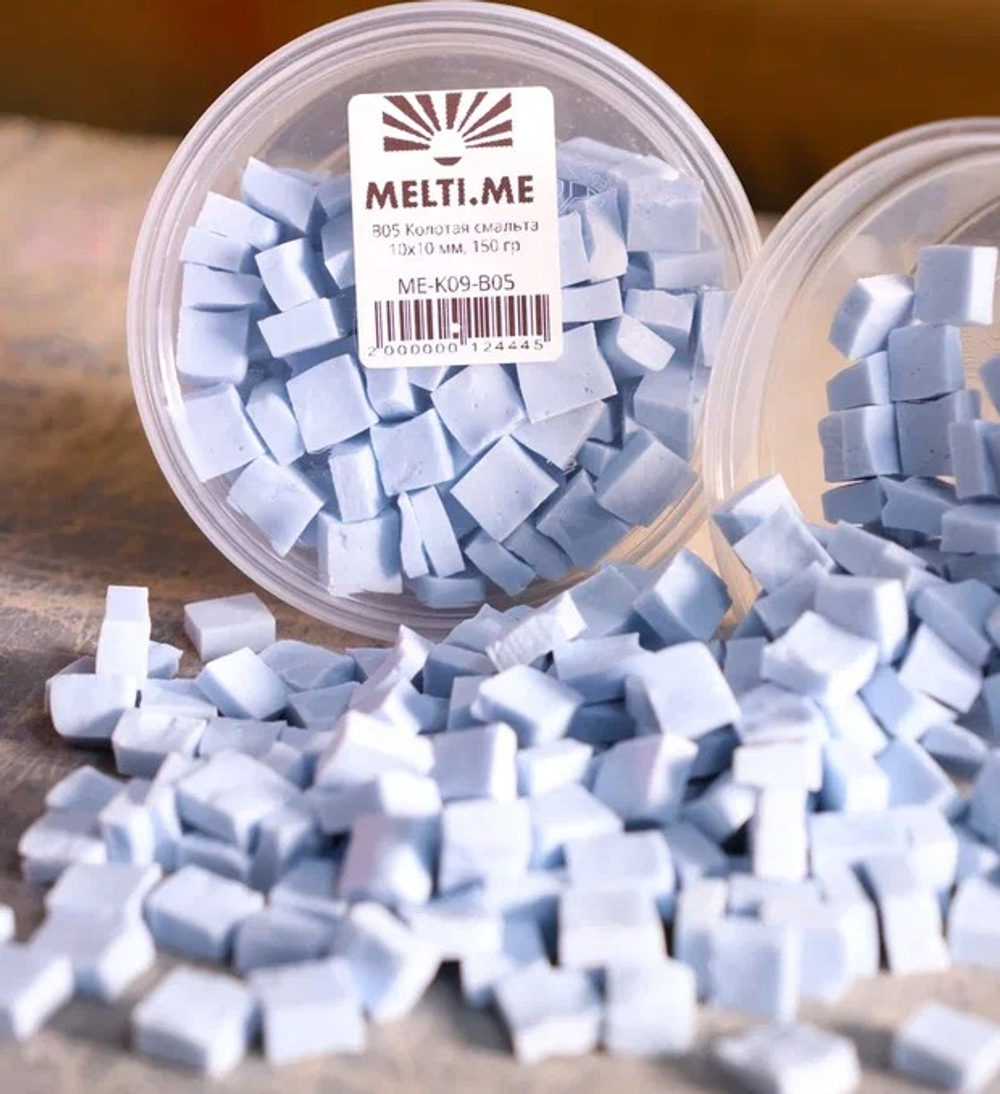 Нота B05 Колотая смальта 10х10 мм, 150 гр