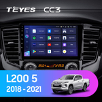 Teyes CC3 9" для Mitsubishi Pajero Sport, L 200 2018-2021