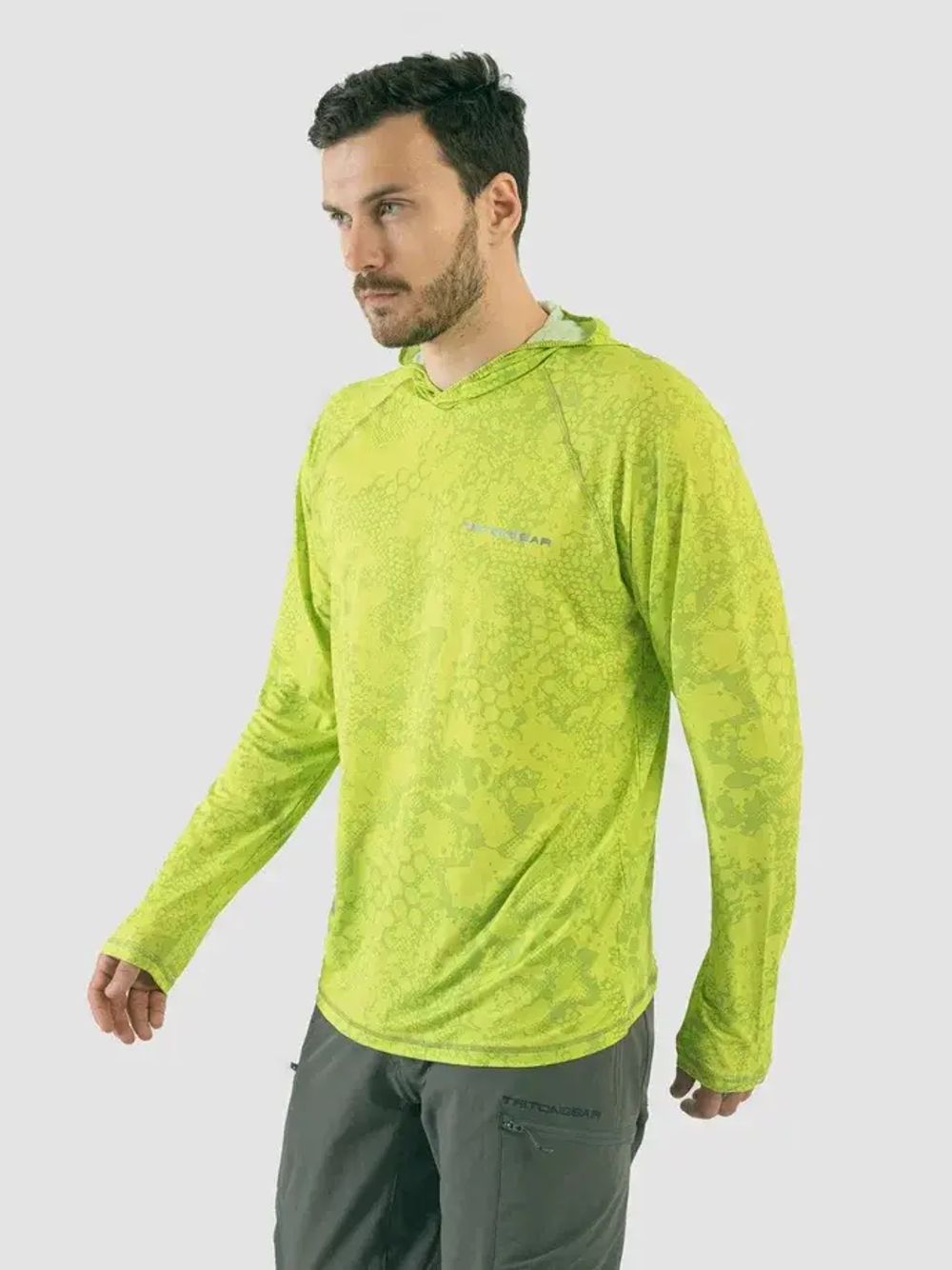 Джерси "TRITONGEAR" (InterLock, Lime Print)