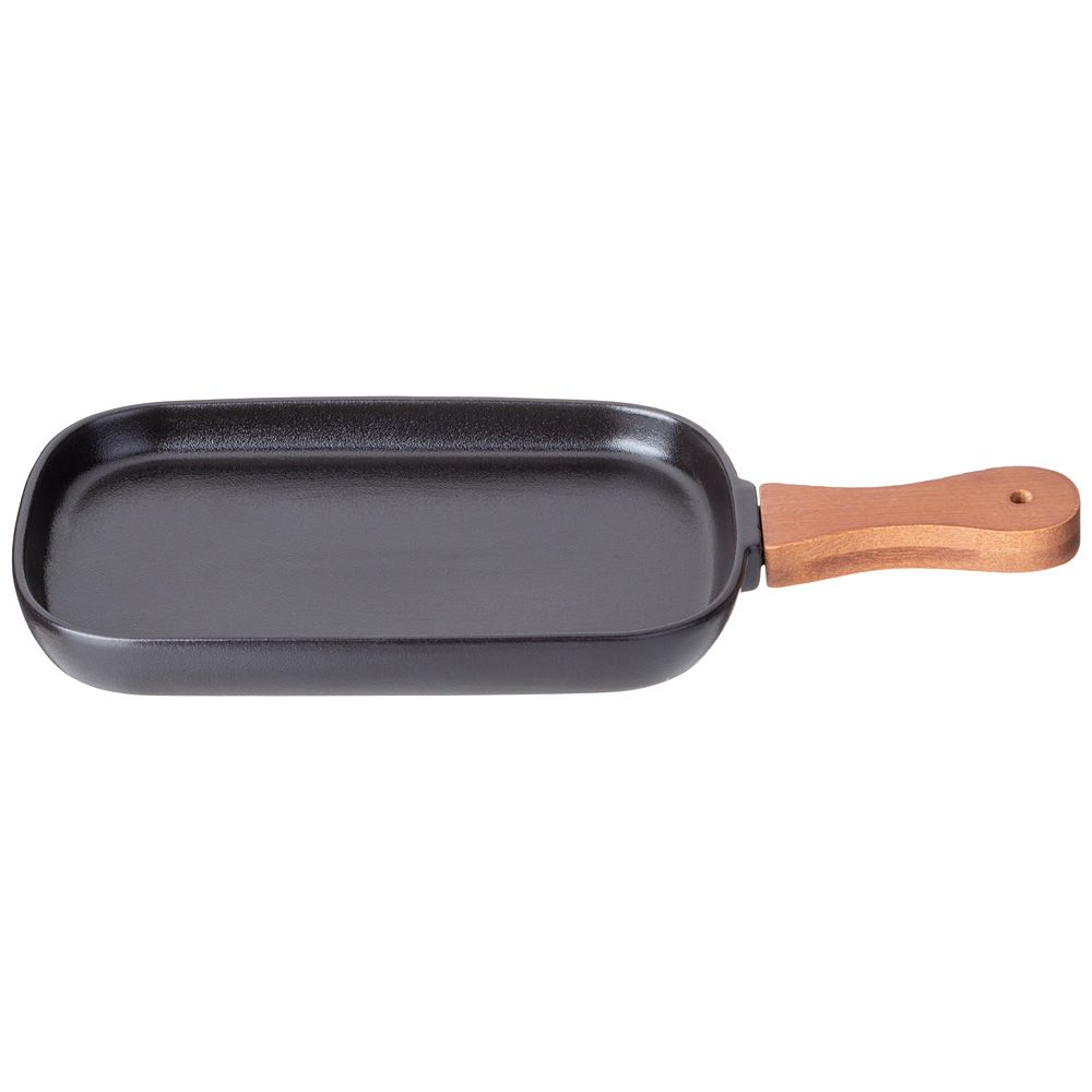 БЛЮДО СЕРВИРОВОЧНОЕ LEFARD "NATIVE" 12,5*19,5/29 СМ С ДЕРЕВ. РУЧКОЙ (КОР=24ШТ.)