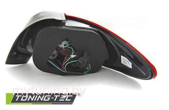 Задние фонари red smoke led bar для Peugeot 206