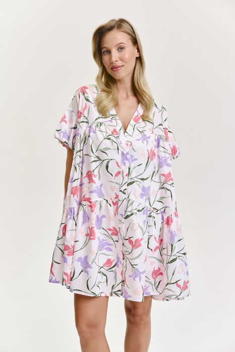 ПЛАТЬЕ ДАЙВИ ЦВЕТОЧНЫЙ ПРИНТ