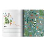 Тетрадь ЕВРО А5 40 л. BRUNO VISCONTI сшивка, клетка, Soft Touch, бежевая бумага 70 г/м, "FOX", 7-40-001/20