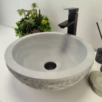 Раковина из андезита Bowl Blue Kecil Marmo BA-62912 40*40*15