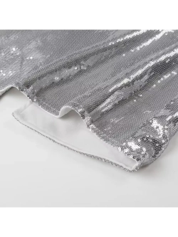 Платье вечернее блестящее