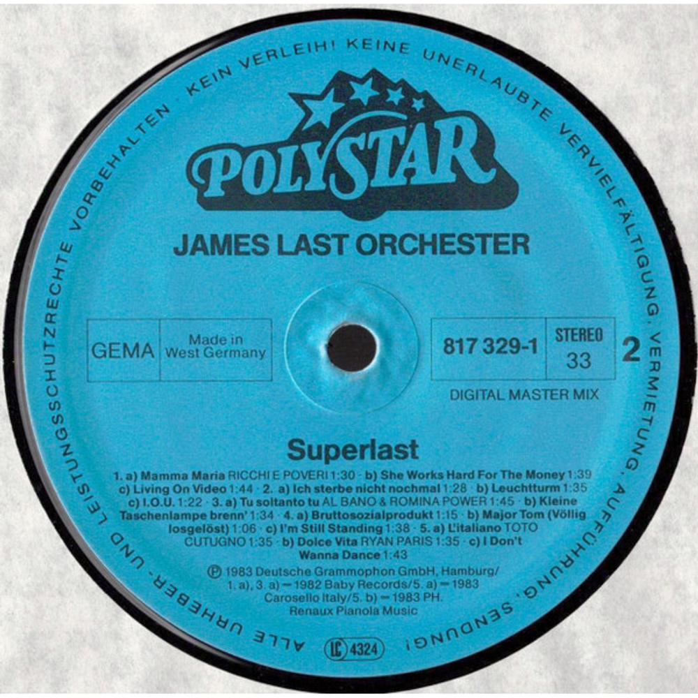 James Last / Superlast (LP)