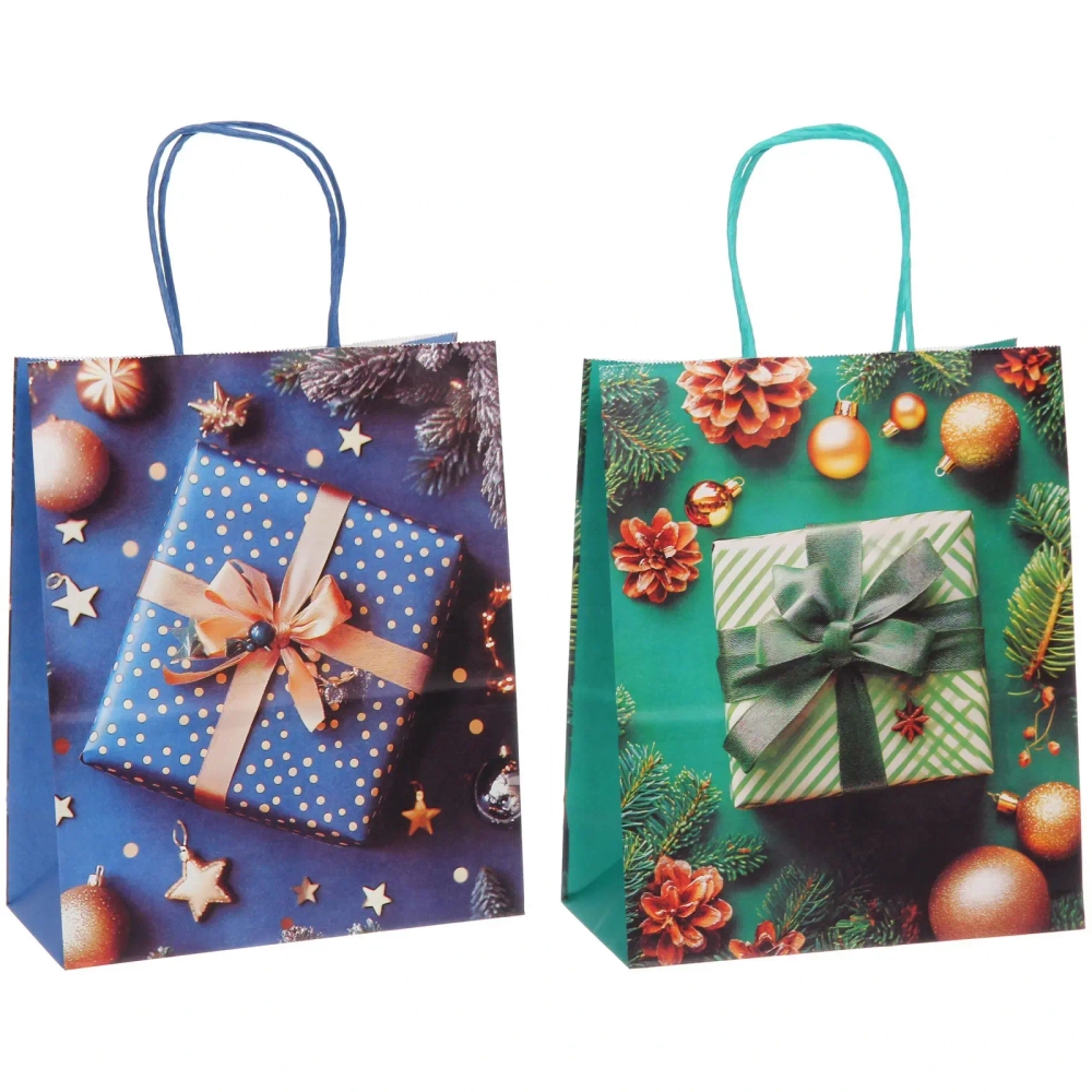 Пакет подарочный «Подарок для тебя» 27*22*11 см, микс