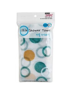 SUNG BO CLEAMY Мочалка для душа  (28х95) Circle Shower Towel