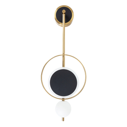 Настенный светильник Arte Lamp A2604AP-7BK