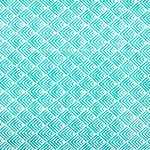 Упаковочная бумага, Тишью (0,7*10 м) Абстракция, Бирюзовый, 1 шт.