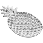 Подставка керамическая «GOLD Podarok», ананас, цвет серебро, 21,5*12см (упаковка индив. пленка)