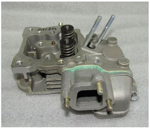 Головка блока цилиндра в сборе с клапанами KM168F/170/Cylinder head