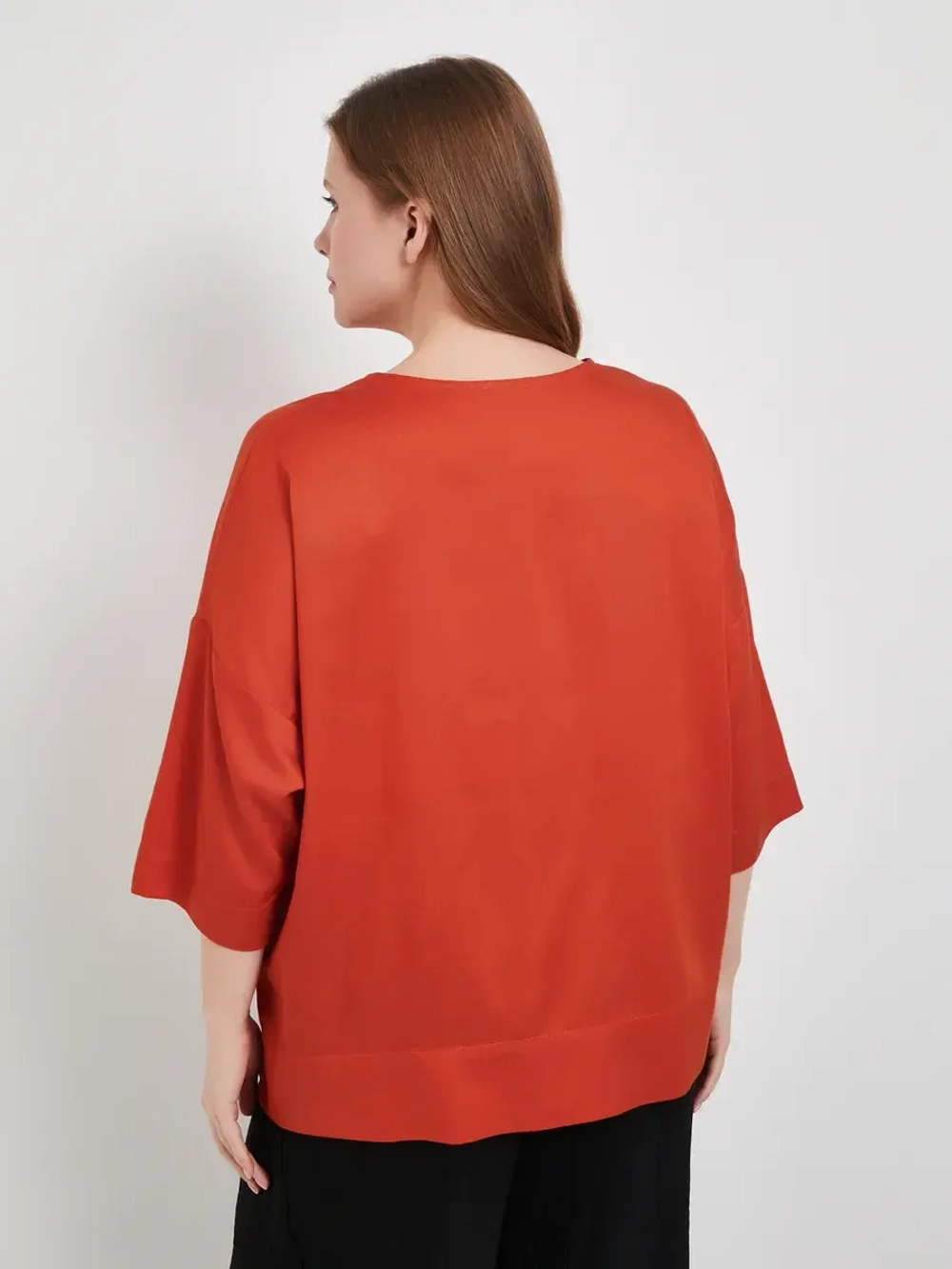 Блузка легкая свободная